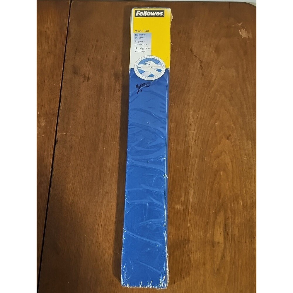 Wrist Pad - Blue - Fellowes - NOS 1997 #47361